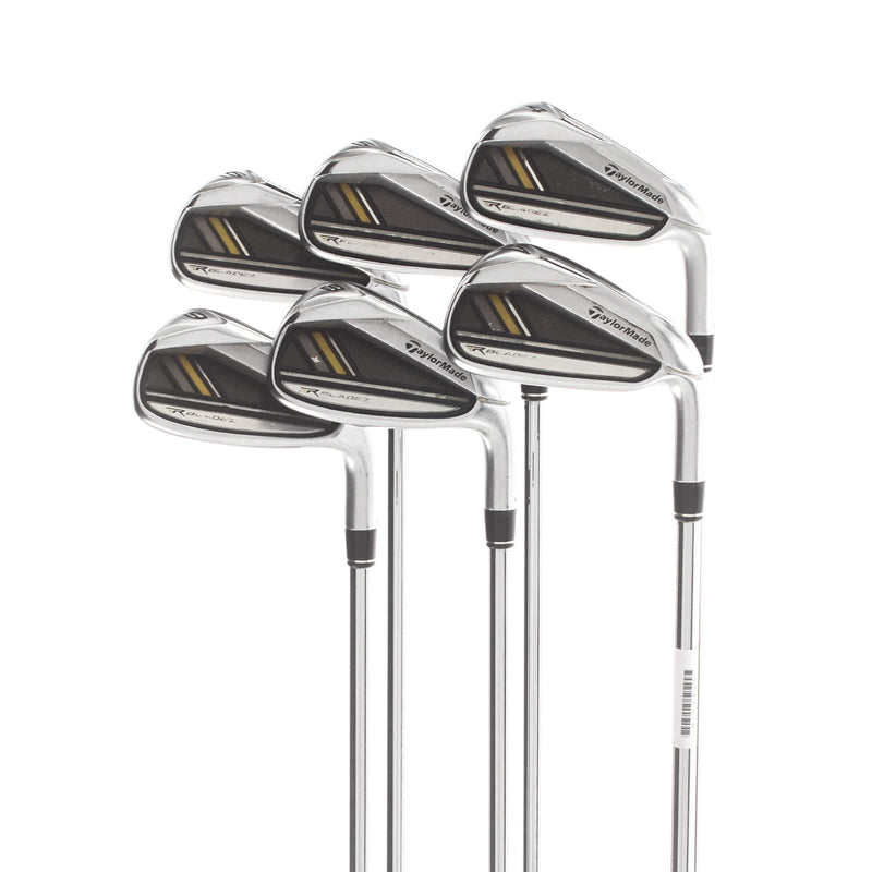 TaylorMade Rocketbladez Steel Mens Right Hand Irons 4-9 Regular - Rocketfuel 85g