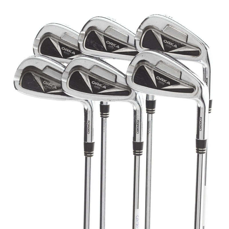Orka GS5 Tour SC Steel Mens Right Hand Irons 5-PW Regular - Nippon