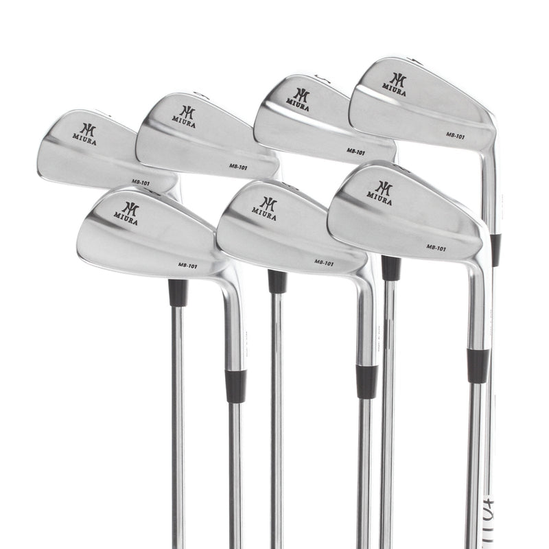 Miura MB-101 Steel Mens Right Hand Irons 4-PW Stiff - Project X Rifle 6.0