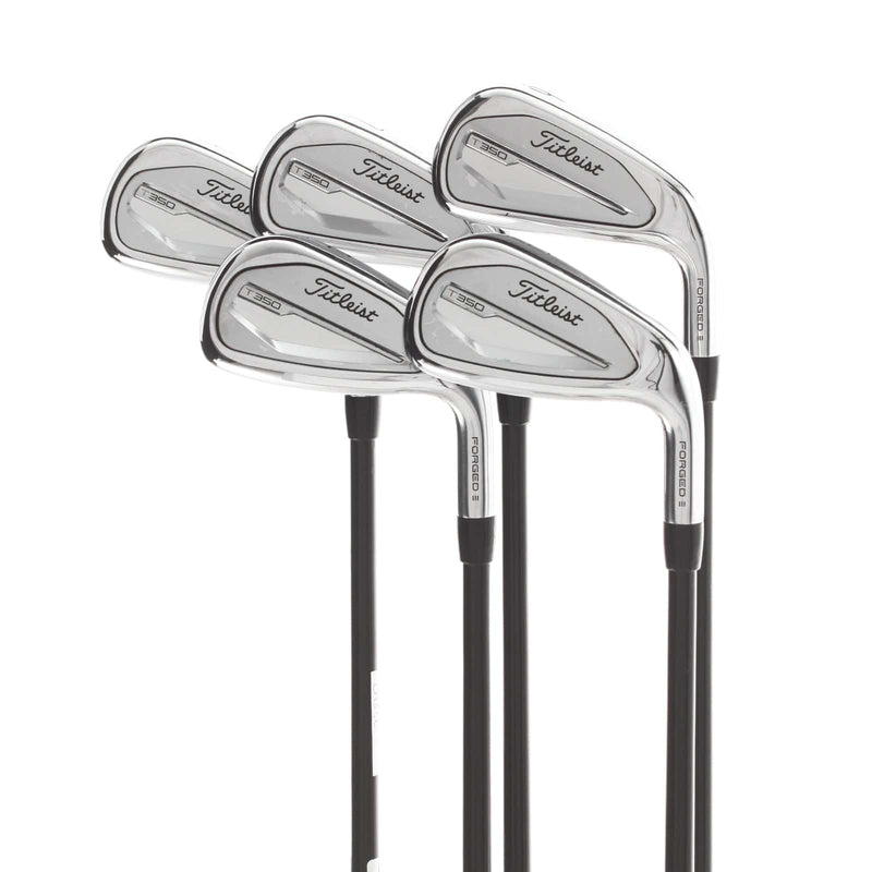 Titleist T350 Graphite Mens Right Hand Irons 6-PW Stiff - Accra iS4