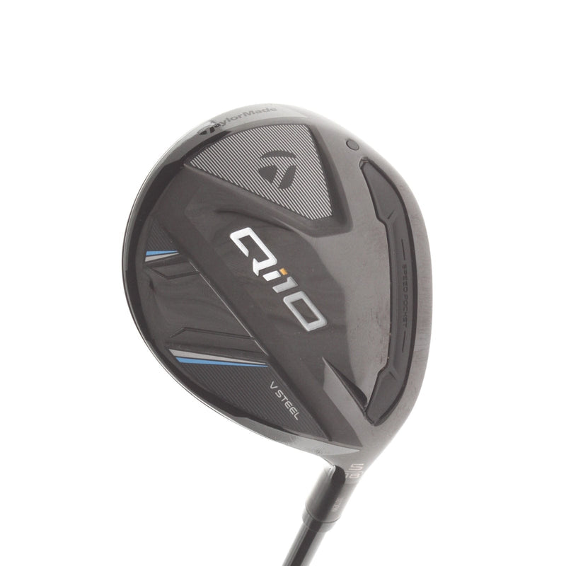 TaylorMade Qi10 Graphite Mens Right Hand Fairway 5 Wood 18* Regular - Ventus TR Blue 6-R