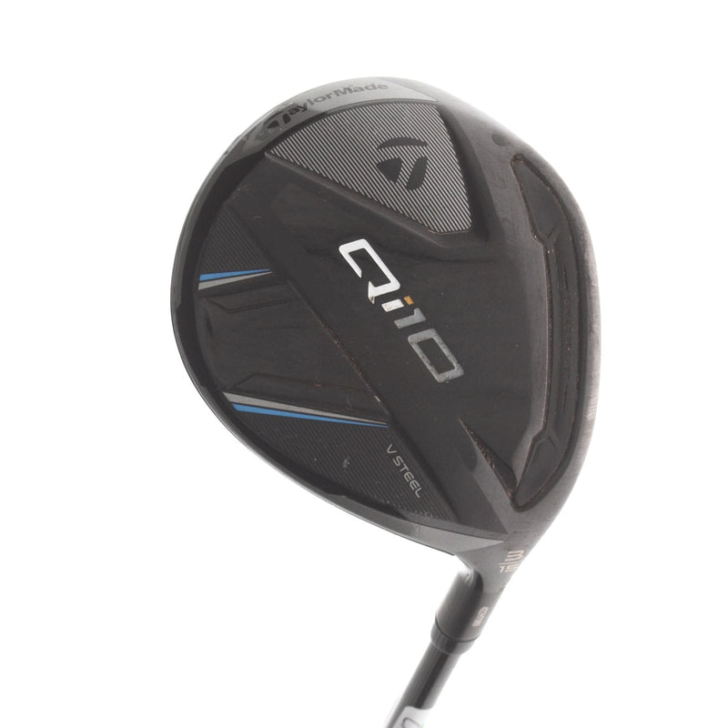 TaylorMade Qi10 Graphite Mens Right Hand Fairway 3 Wood 15* Stiff - Fujikura Ventus TR FW Blue 6-S