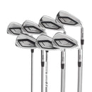 Ping G440 Steel Mens Right Hand Irons 5-UW White Dot 3* Upright Stiff - Ping AWT 3.0