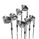 Ping G440 Steel Mens Right Hand Irons 5-UW White Dot 3* Upright Stiff - Ping AWT 3.0