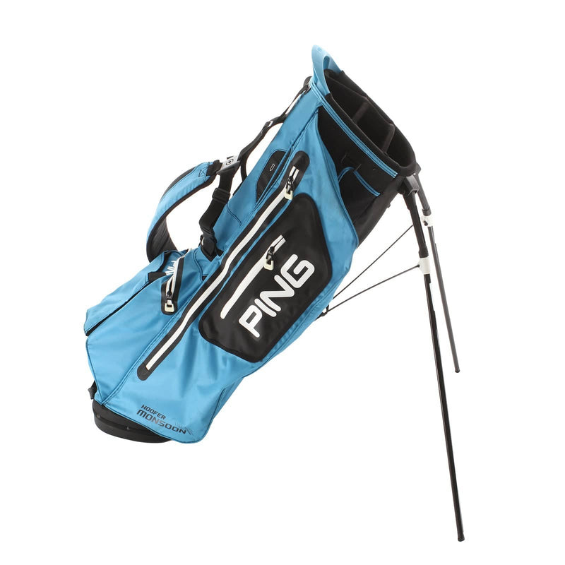Ping Hoofer Monsoon Stand Bag - Blue/Black/White