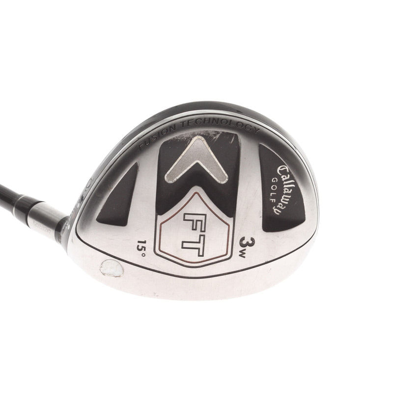 Callaway FT Graphite Mens Right Hand Fairway 3 Wood 15* Stiff - Fujikura Fit-On 160