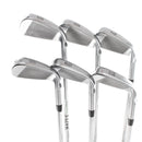Ping i525 Steel Mens Left Hand Irons 5-PW Blue Dot 1* Upright Stiff - Ping AWT 2.0