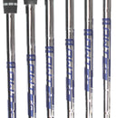Ping i525 Steel Mens Left Hand Irons 5-PW Blue Dot 1* Upright Stiff - Ping AWT 2.0