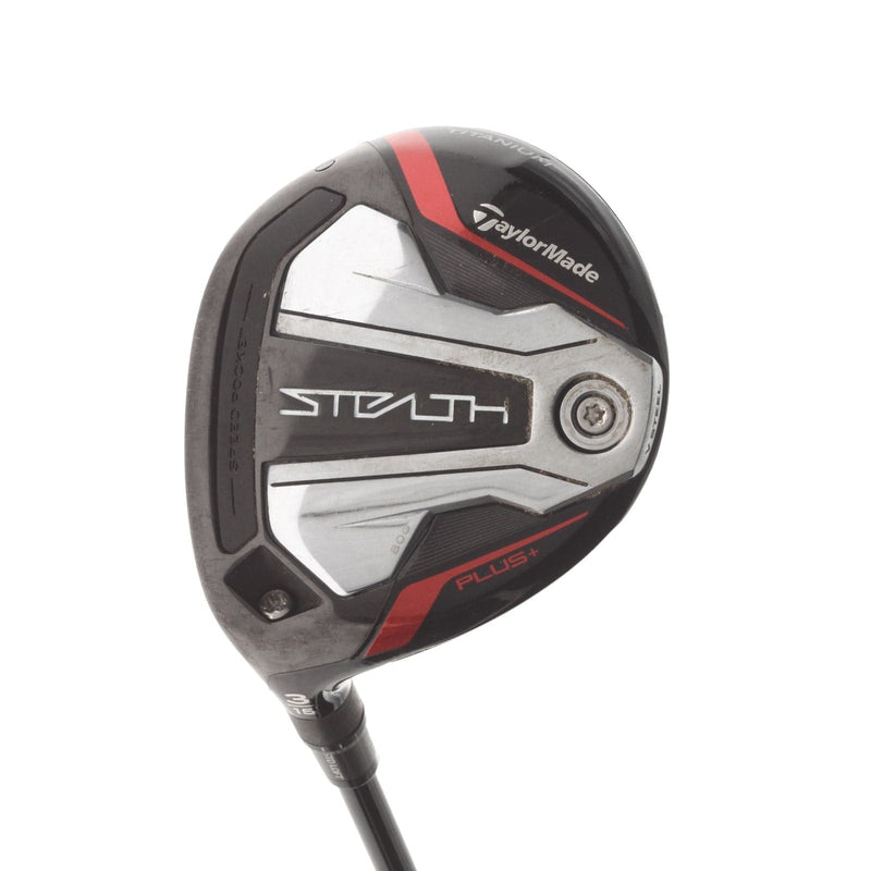 TaylorMade Stealth Plus Graphite Mens Left Hand Fairway 3 Wood 15* Regular - HZRDUS RDX Smoke 5.5 65g FW