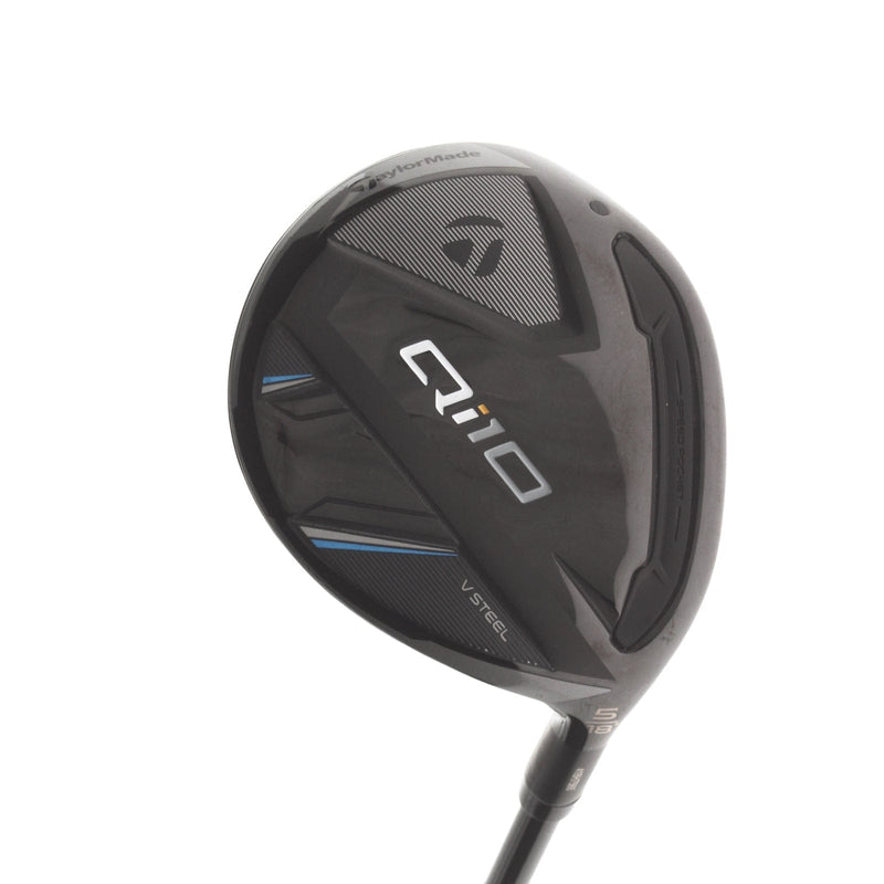 TaylorMade Qi10 Graphite Mens Right Hand Fairway 5 Wood 18* Regular - Fujikura Ventus TR Blue FW 6-R