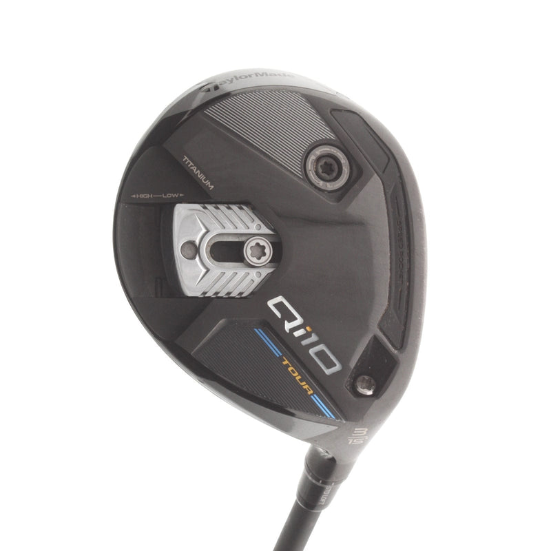 TaylorMade Qi10 Tour Graphite Mens Right Hand Fairway 3 Wood 15* Regular - Tensei AV Limited Blue 65FW