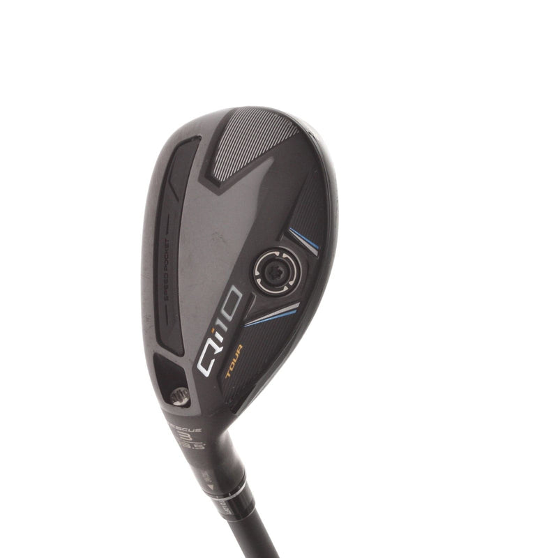 TaylorMade Qi10 Tour Graphite Mens Left Hand 3 Hybrid 19.5* Regular - Tensei AV Limited Blue 65HY