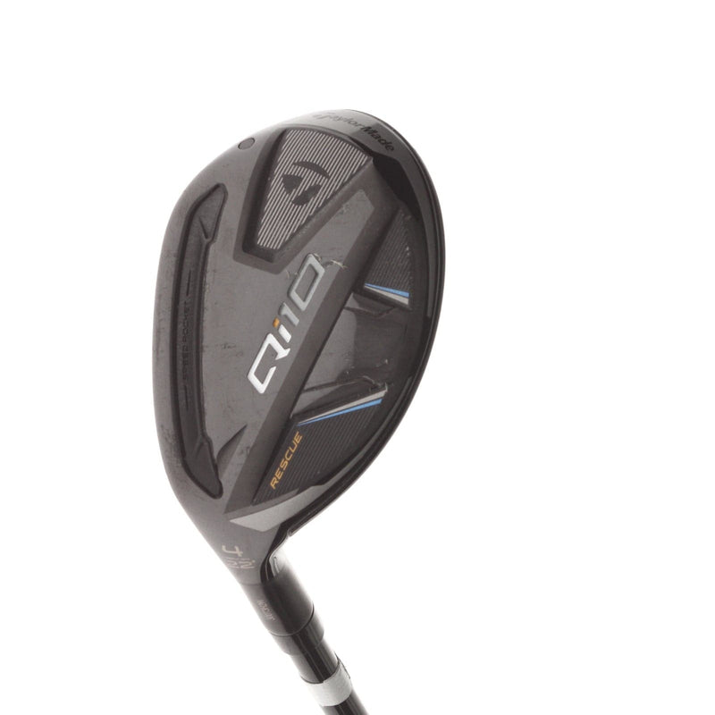 TaylorMade Qi10 Graphite Mens Left Hand 4 Hybrid 22* Regular - Fujikura Ventus TR Blue HB 6-R