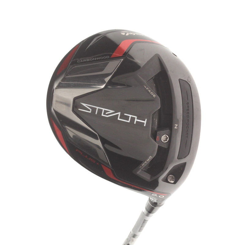 TaylorMade Stealth Plus+ Graphite Mens Right Hand Driver 9* Regular - Aldila Ascent Red 60