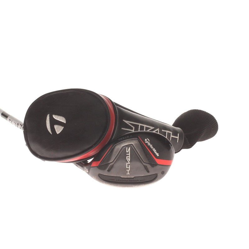 TaylorMade Stealth Graphite Mens Right Hand 4 Hybrid 22* Stiff - Tensei Red 60