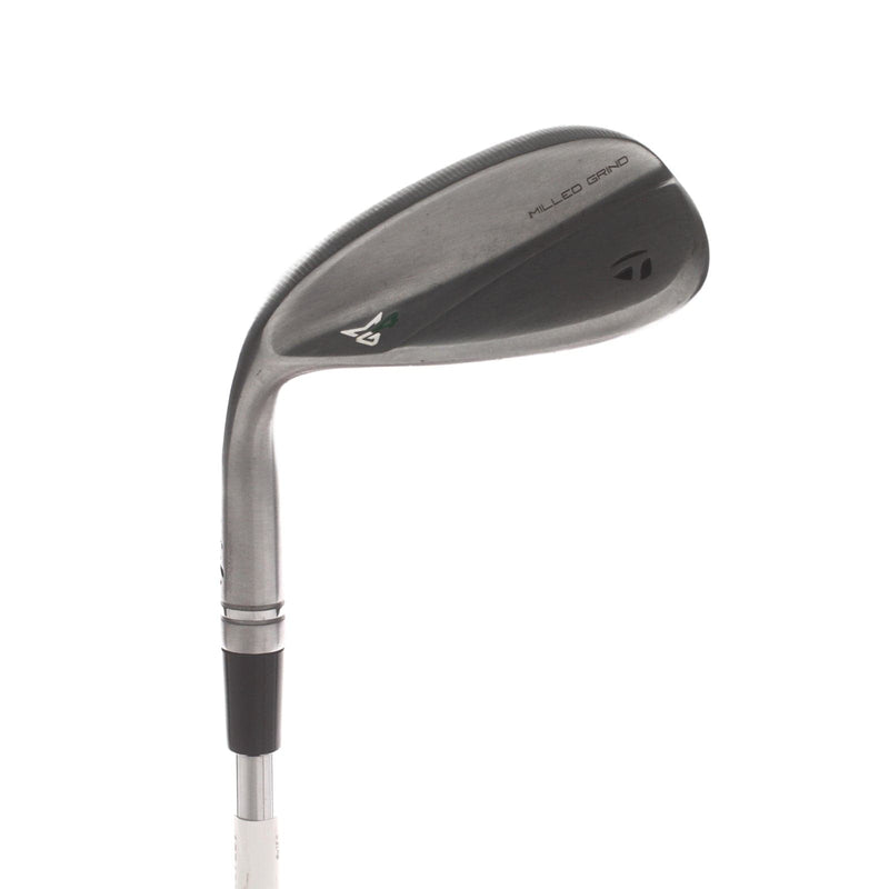 TaylorMade Milled Grind 4 Steel Mens Left Hand Lob Wedge 60* 10 Bounce SB Grind Wedge - Dynamic Golf Wedge 115