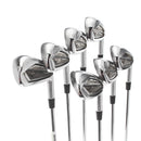 Mizuno JPX 921 Hot Metal Steel Mens Right Hand Irons 4-PW Stiff - Project X Rifle 6.0