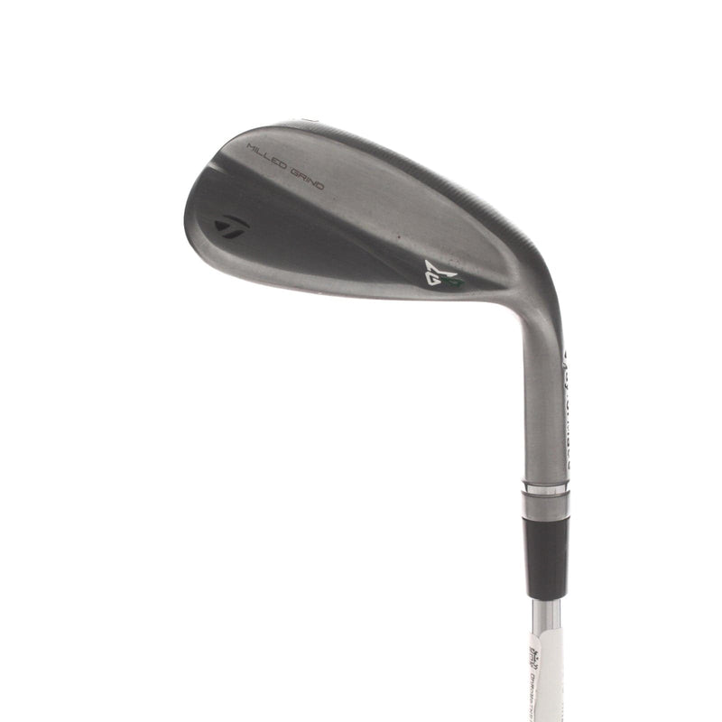 TaylorMade Milled Grind 4 Steel Mens Right Hand Lob Wedge 60* 12 Bounce HB Grind Wedge - Dynamic Gold Wedge 115