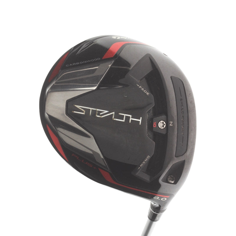 TaylorMade Stealth Plus Graphite Mens Right Hand Driver 8* Stiff - Aldila Ascent Red 60