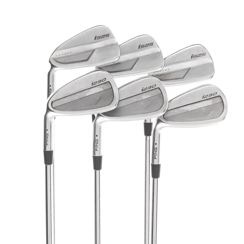 Ping i525/i230 Combo Steel Mens Left Hand Irons 5-PW Black Dot Stiff - Nippon N.S Pro Modus3 Tour 105