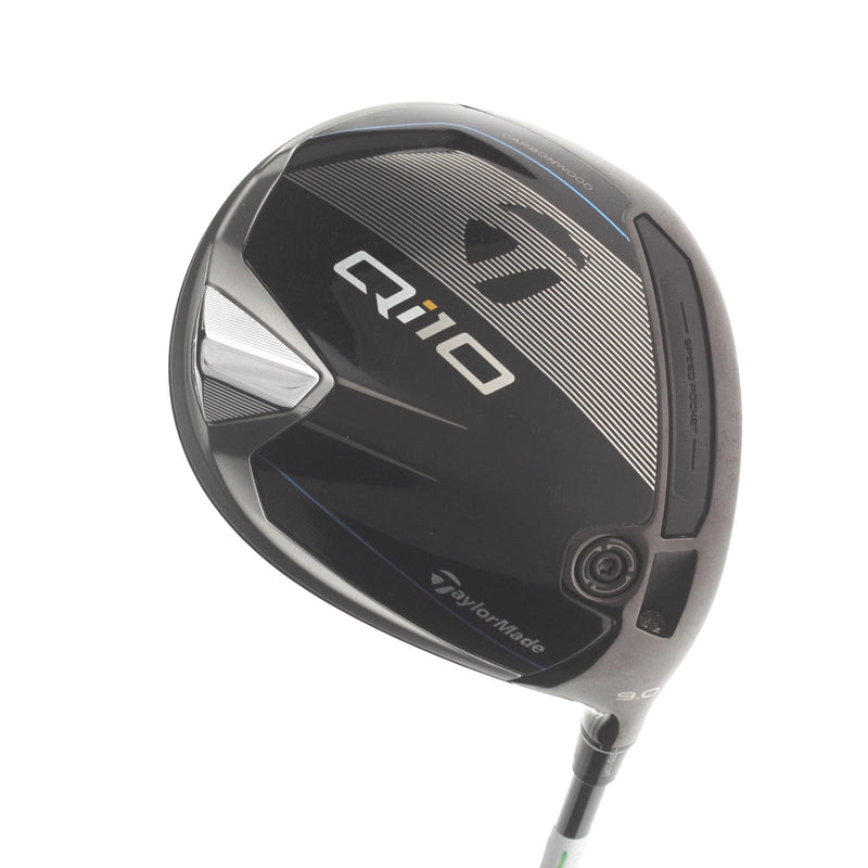 TaylorMade Qi10 Graphite Mens Right Hand Driver 9* Stiff - LINQ M40X 6F4