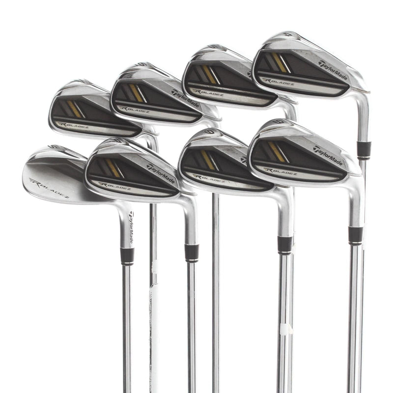 TaylorMade Rocketbladez Steel Mens Right Hand Irons 4-SW Regular - Rocketfuel 85g