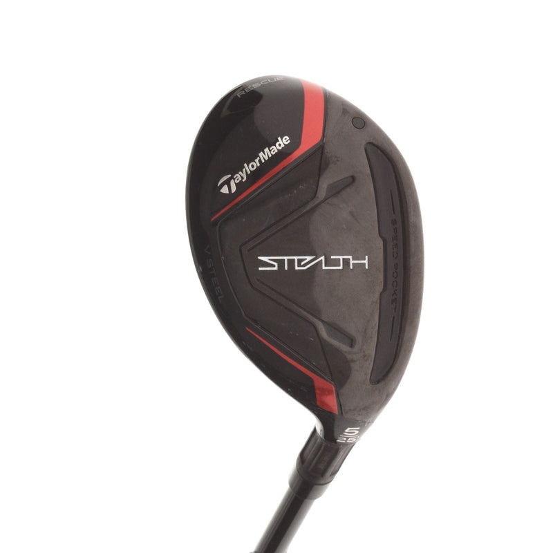 TaylorMade Stealth Graphite Mens Right Hand 5 Hybrid 25* Senior - Fujikura Ventus Red 5-A