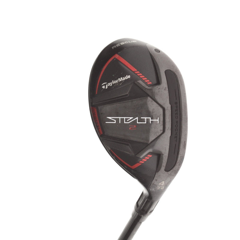TaylorMade Stealth 2 Graphite Mens Right Hand 4 Hybrid 22* Regular - Tensei AV Series White 75