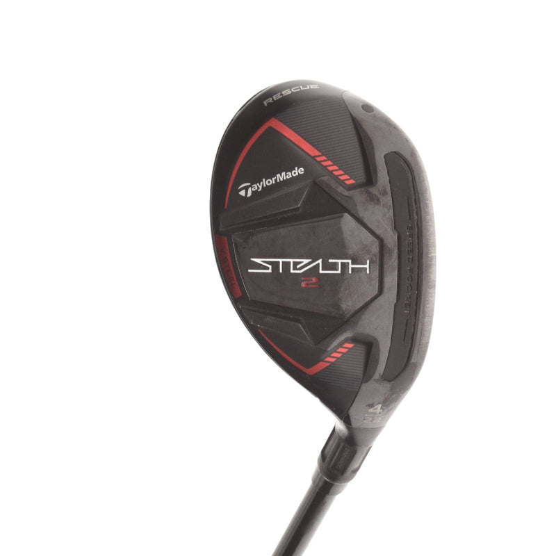 TaylorMade Stealth 2 Graphite Mens Right Hand 4 Hybrid 22* Regular - Tensei AV Series White 75