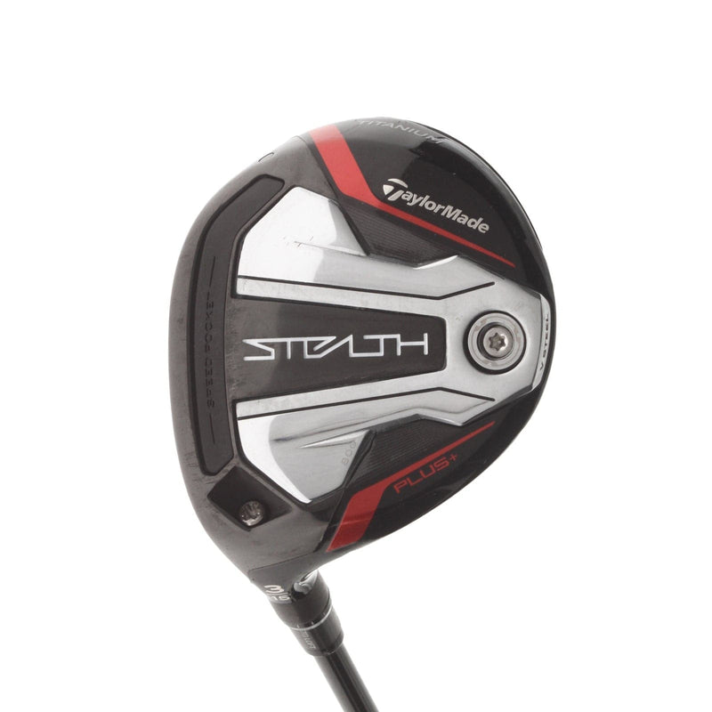 TaylorMade Stealth Plus Graphite Mens Left Hand Fairway 3 Wood 15* Regular - Tensei AV Series Blue 65