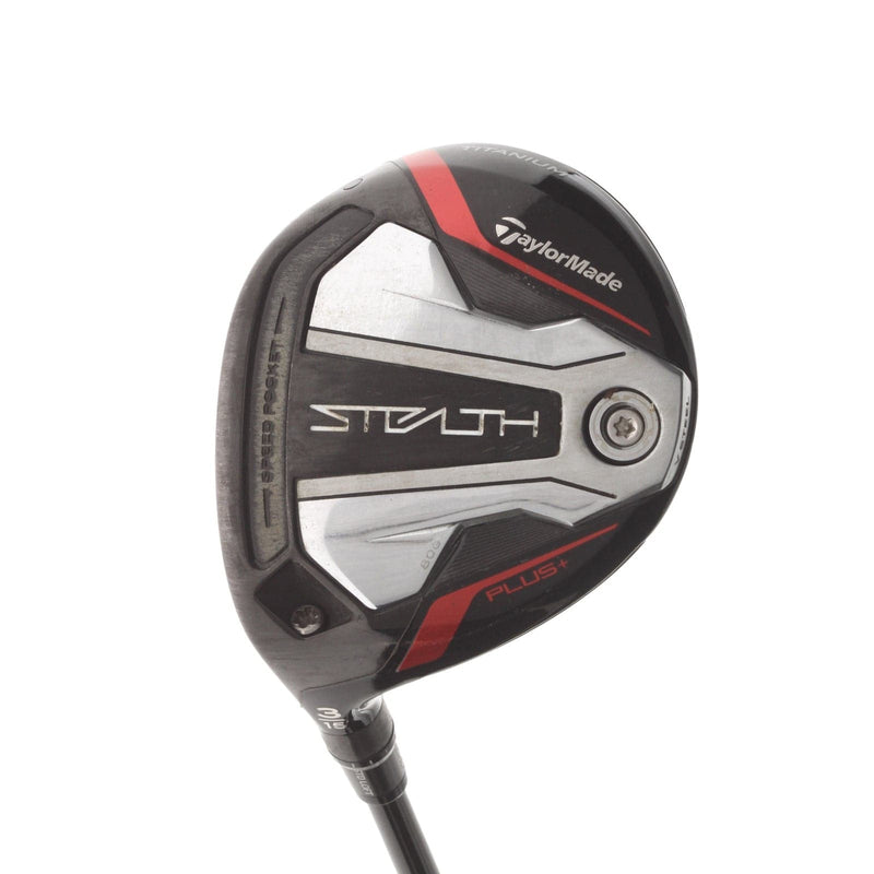 TaylorMade Stealth Plus Graphite Mens Left Hand Fairway 3 Wood 15* Regular - Tensei AV Series Blue 65