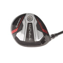 TaylorMade Stealth Plus Graphite Mens Left Hand Fairway 3 Wood 15* Stiff - HZRDUS Smoke RDX Red 75