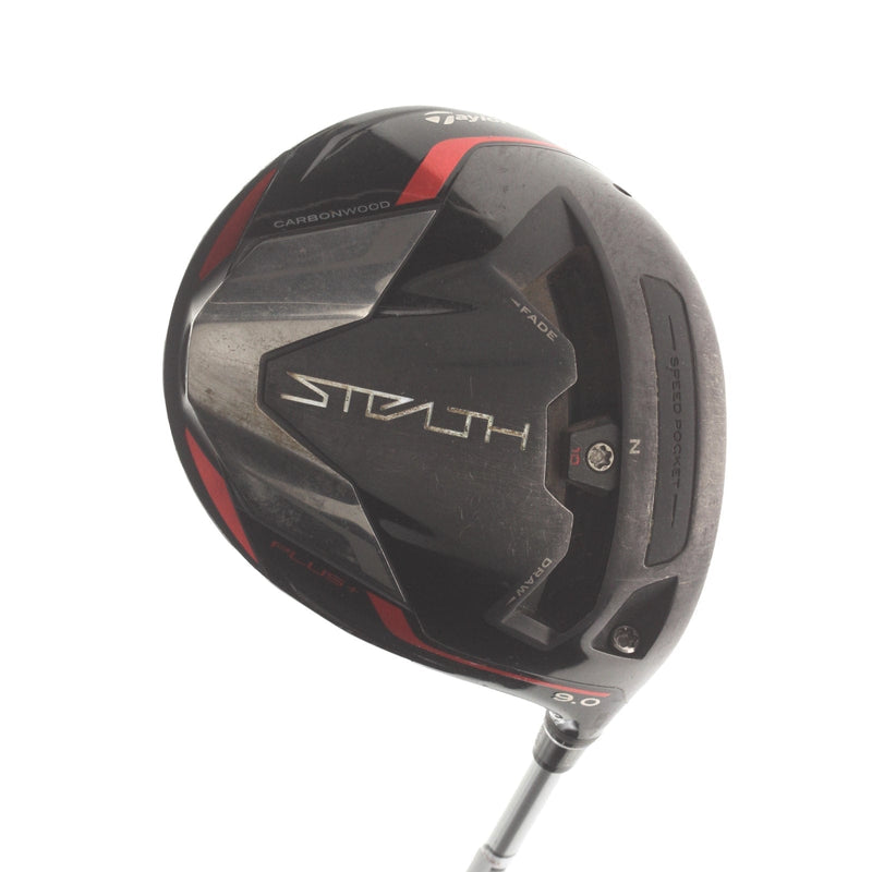 TaylorMade Stealth Plus Graphite Mens Right Hand Driver 9* Stiff - Aldila Ascent Red 60
