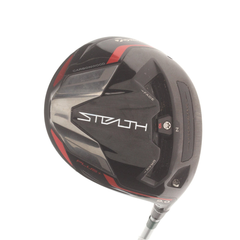 TaylorMade Stealth Plus Graphite Mens Right Hand Driver 9* Stiff - Aldila Ascent Red 60