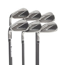 TaylorMade Stealth Graphite Mens Left Hand Irons 6-AW Regular - Ventus Red 6-R