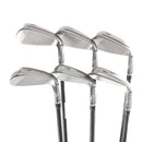 TaylorMade Stealth Graphite Mens Left Hand Irons 6-AW Regular - Ventus Red 6-R