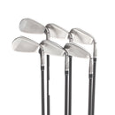 TaylorMade Stealth Graphite Mens Left Hand Irons 6-AW Regular - Ventus Red 6-R