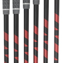 TaylorMade Stealth Graphite Mens Left Hand Irons 6-AW Regular - Ventus Red 6-R