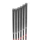 TaylorMade Stealth Graphite Mens Left Hand Irons 6-AW Regular - Ventus Red 6-R