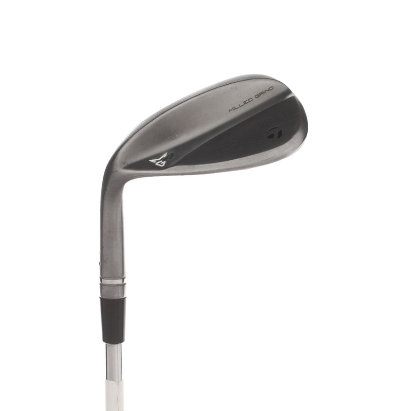 TaylorMade Milled Grind 4 Steel Mens Left Hand Lob Wedge 58* 11 Bounce SB Grind Wedge - Dynamic Gold Wedge 115