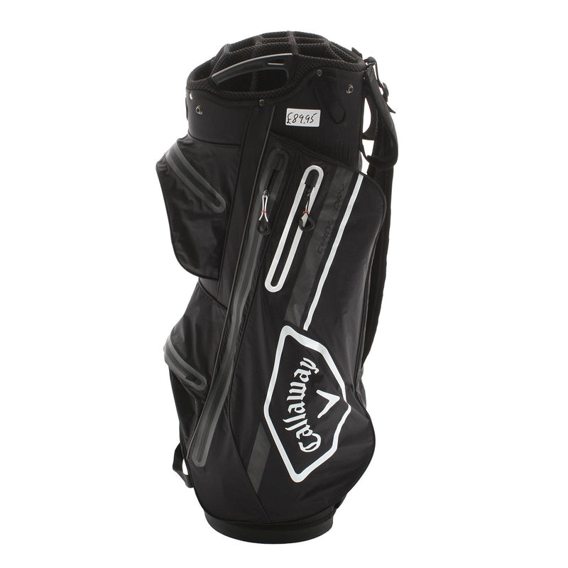 Callaway Chev 14 Dry Cart Bag - Black/White