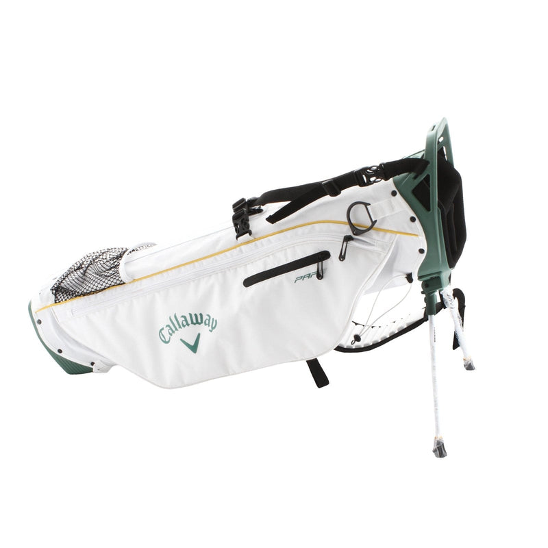 Callaway Par 3 Stand Bag - White/Green/Yellow