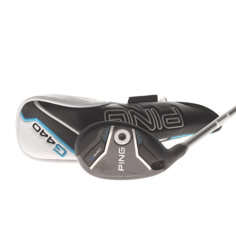 Ping G440 Graphite Mens Left Hand 3 Hybrid 20* Senior - Ping Alta Quick 45g