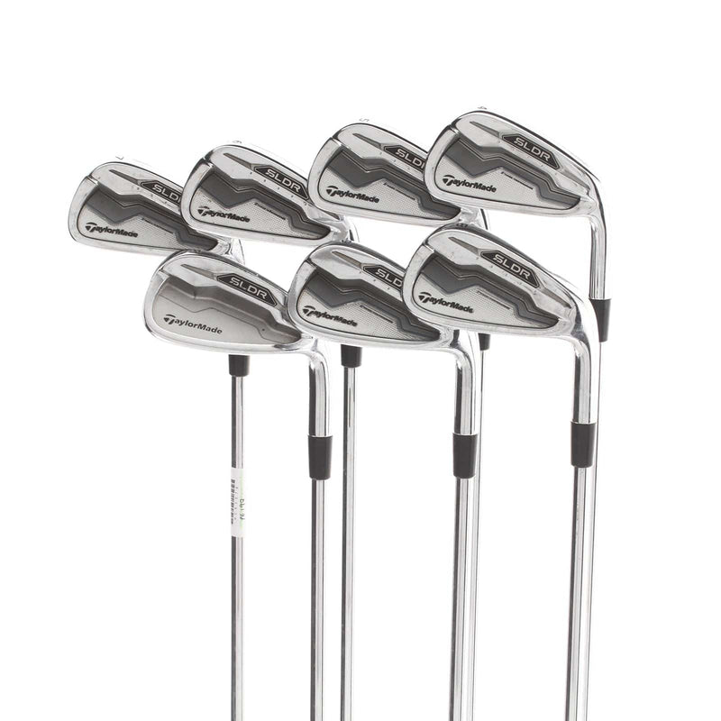 TaylorMade SLDR Steel Mens Right Hand Irons 4-PW Regular - KBS C-Taper 90