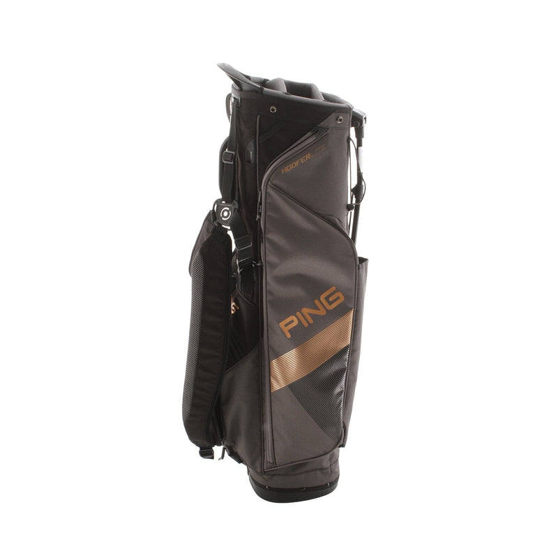 Ping Hoofer Lite Stand Bag - Black/Grey/Copper