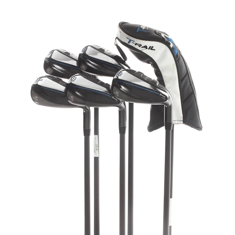 Cobra T-Rail Graphite Mens Right Hand Irons 5-PW Lite - Cobra 45 Lite