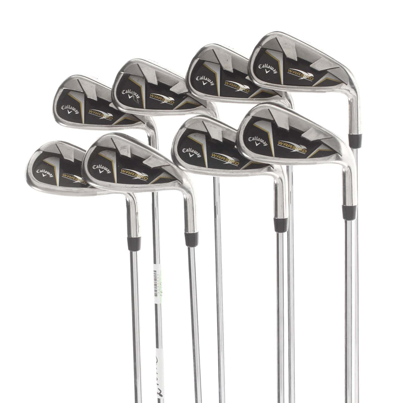 Callaway Warbird Steel Mens Right Hand Irons 4-SW Uniflex - Callaway Warbird