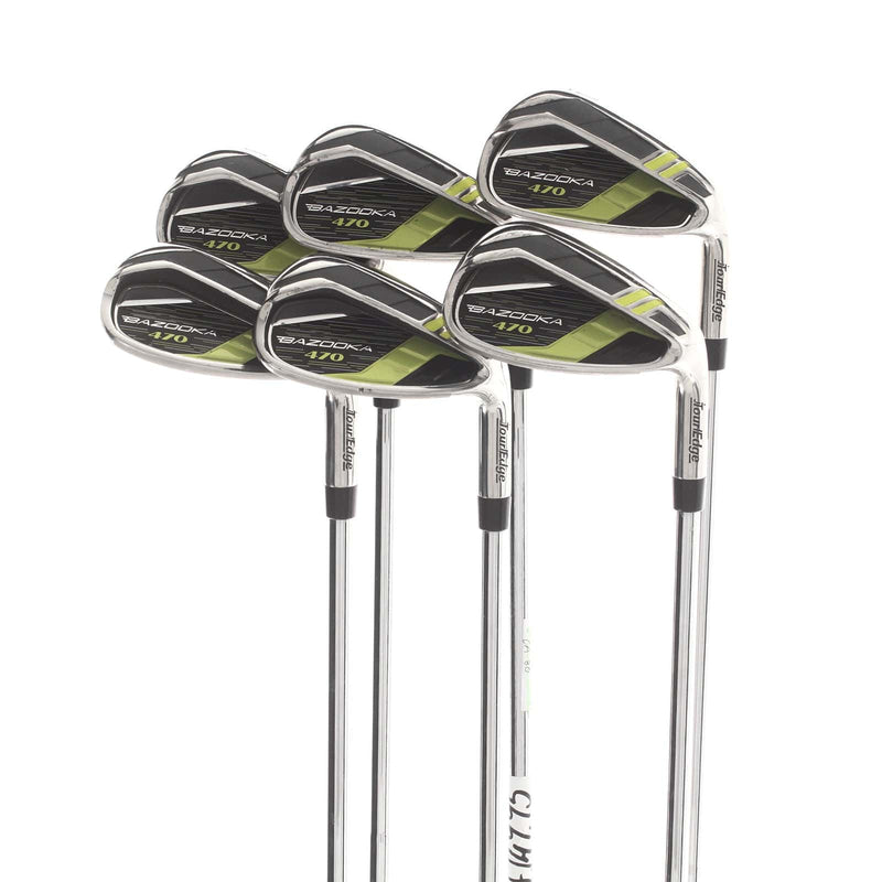 Tour Edge Bazooka 470 Steel Mens Right Hand Irons 6-SW Ultralite - Tour Edge Bazooka