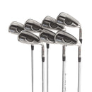 Ping G Series Steel Mens Right Hand Irons 6-SW+UW Orange Dot 2* Flat Regular - Ping AWT 2.0