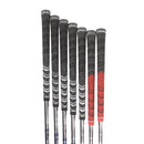 Ping G Series Steel Mens Right Hand Irons 6-SW+UW Orange Dot 2* Flat Regular - Ping AWT 2.0